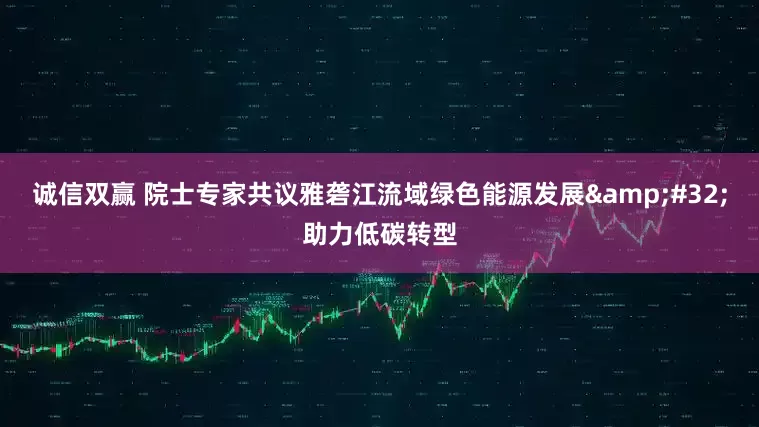 诚信双赢 院士专家共议雅砻江流域绿色能源发展&#32;助力低碳转型